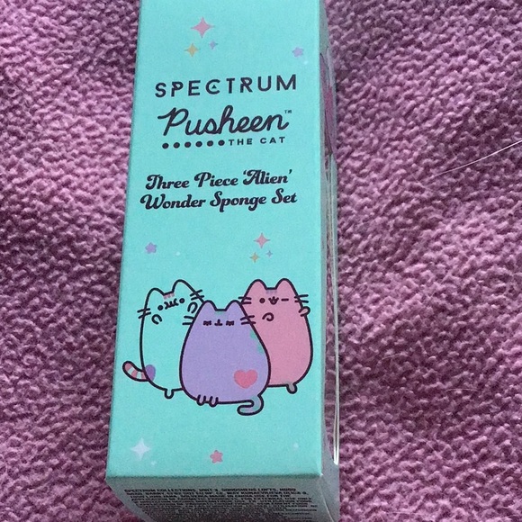 Spectrum Pusheen The Cat 3 Sponge Blender Set of 3 New In Box - Picture 2 of 2